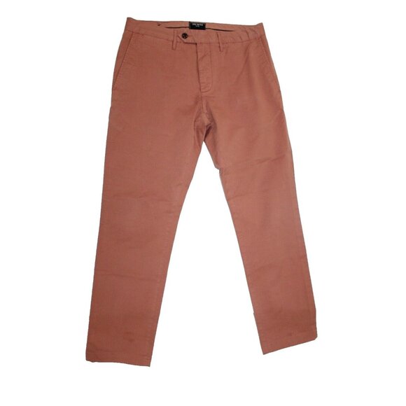 Todd Snyder Pants Mens 30 x2 8.5 Slim Fit Casual Trousers Pink Salmon Chino